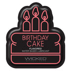 Wicked Sensual Aqua Flavored Birthday Cake Foil Pack 3Ml