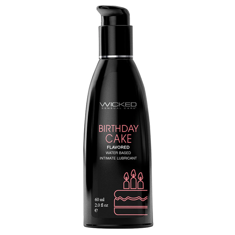 Wicked Aqua Flavored Lube-Birthday Cake 2Oz