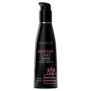 Wicked Aqua Flavored Lube-Birthday Cake 4Oz
