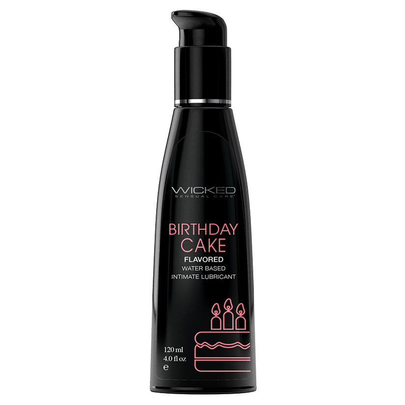 Wicked Aqua Flavored Lube-Birthday Cake 4Oz