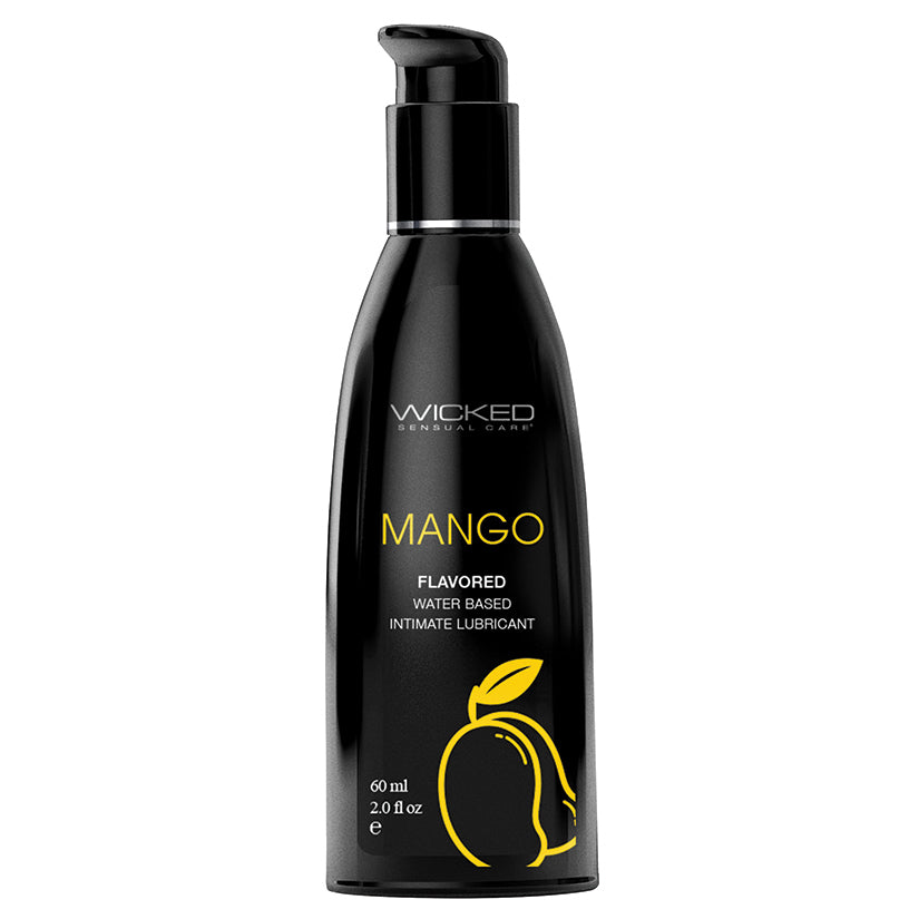 Wicked Aqua Flavored Lube-Mango 2Oz
