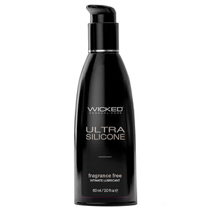 Wicked Ultra Silicone Lube Fragrance Free 2Oz