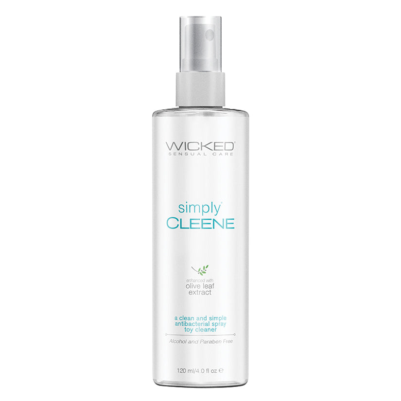 Wicked Simply Cleene Alcohol And Paraben Free Toy Cleaner Spray 4Oz