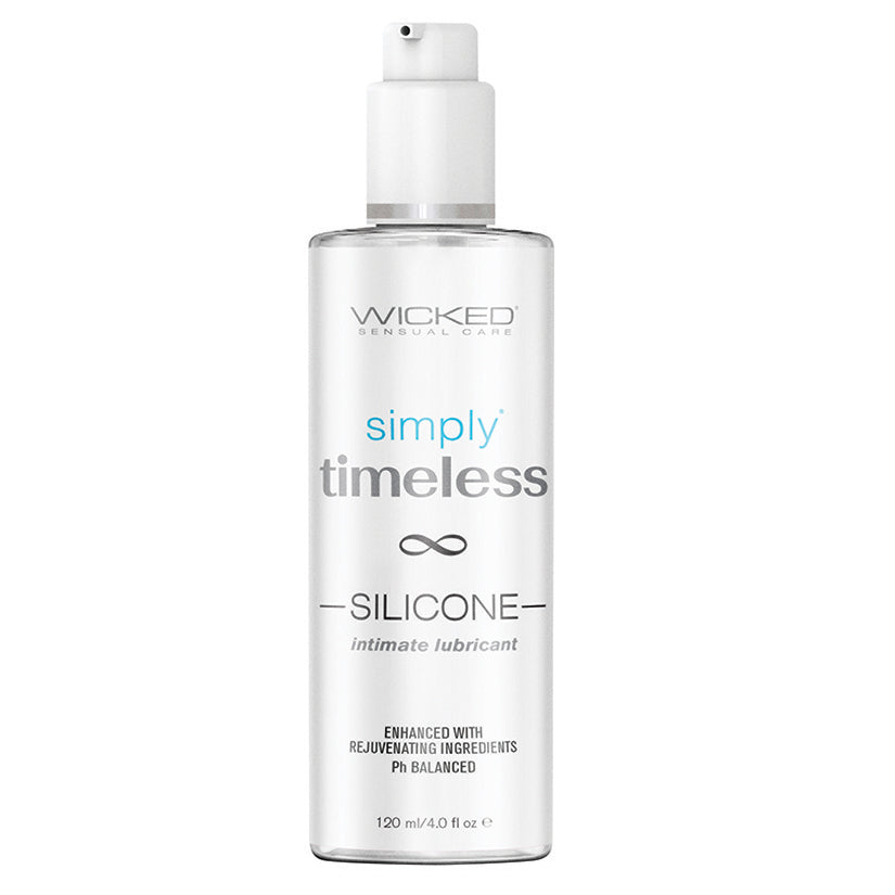 Wicked Simply Timeless Silicone Based Lubricant 4Oz