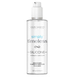 Wicked Simply Timeless Silicone Based Lubricant 4Oz