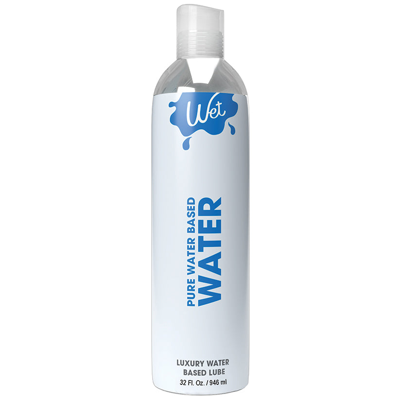 Wet Water Luxury Waterbased Lubricant 32Oz