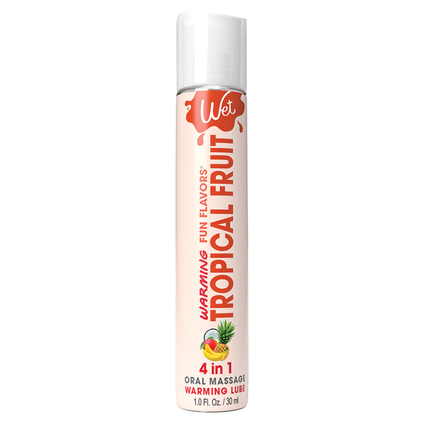 Wet Warming Fun Flavors Tropical Explosion 4-In-1 Lubricant 1Oz