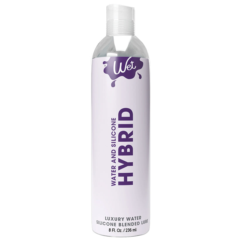 Wet Hybrid Luxury Water / Silicone Blend Based Lubricant 8Oz