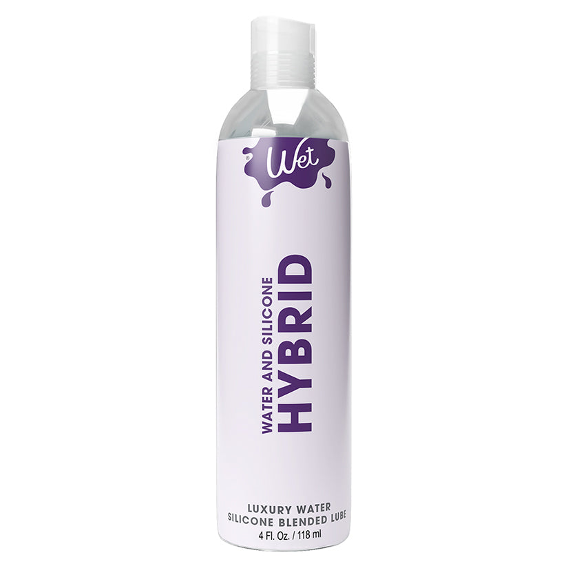 Wet Hybrid Luxury Water / Silicone Blend Based Lubricant 4Oz