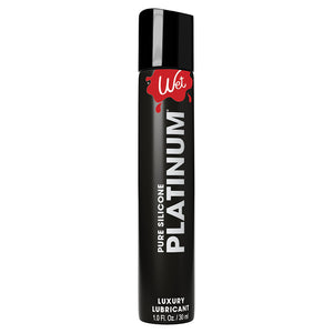 Wet Platinum Luxury Silicone Based Lubricant 1Oz