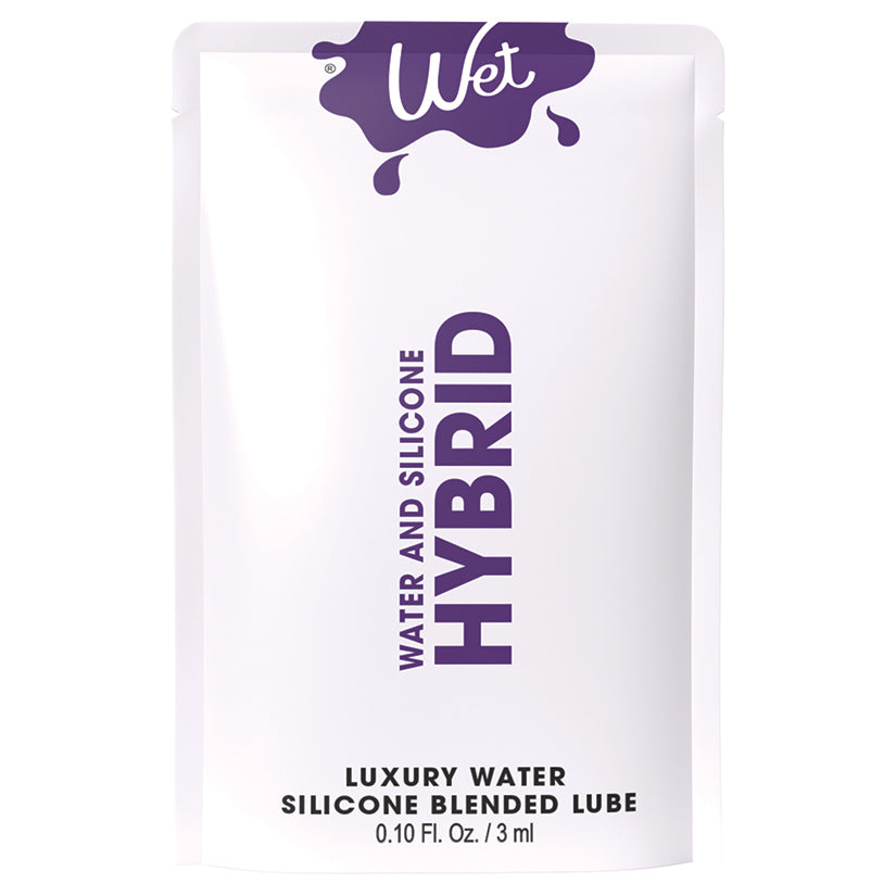 Wet Hybrid Luxury Water / Silicone Blend Based Lubricant 0.1Oz