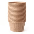 Way To Celebrate Brown Parchment Paper Cupcake Liners - 24-Pack, 100% Paper, Eco-Friendly