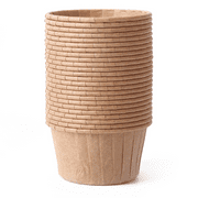 Way To Celebrate Brown Parchment Paper Cupcake Liners - 24-Pack, 100% Paper, Eco-Friendly
