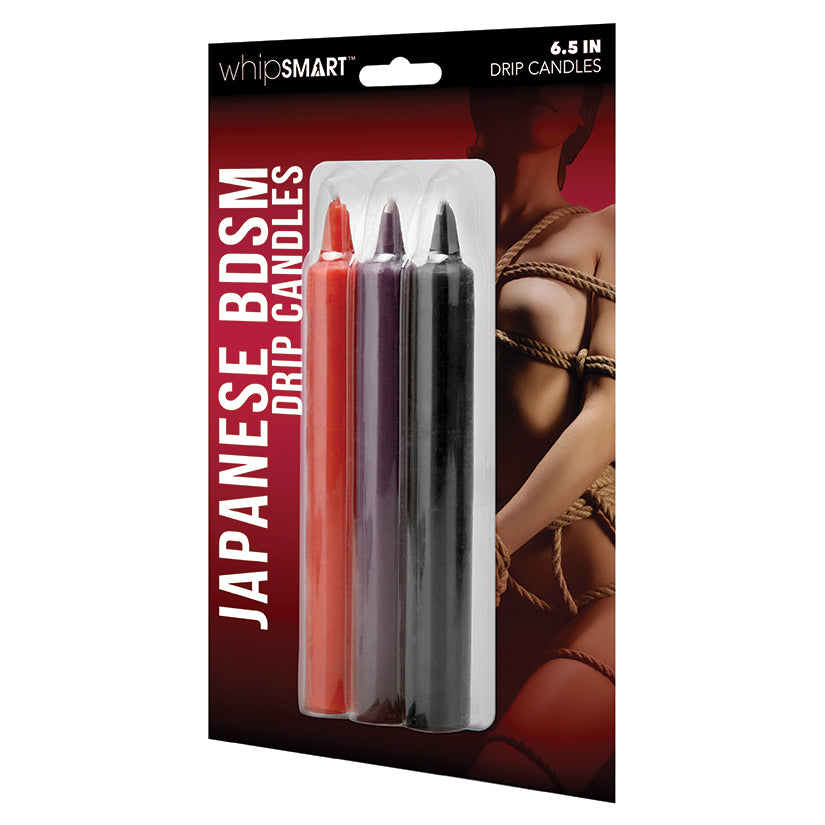 Whipsmart Japanese Drip Candles 6.5'' 3Pc