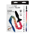 Whipsmart Furry Tales Silicone Plug With Rainbow Tail 3.75''