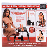 4-In-1 Bangin Bench With Sex Machine [Drop Ship Only]