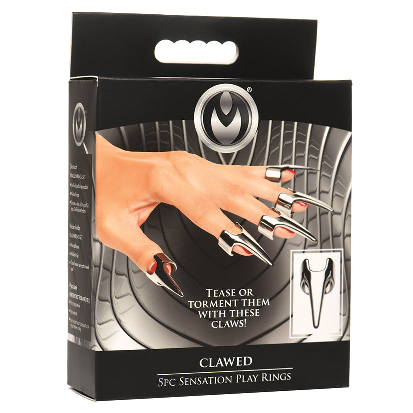 Master Series Clawed Sensation Play Rings 5Pc