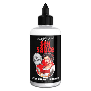 Naughty Jane'S Sex Sauce Extra Creamy Lubricant 8Oz