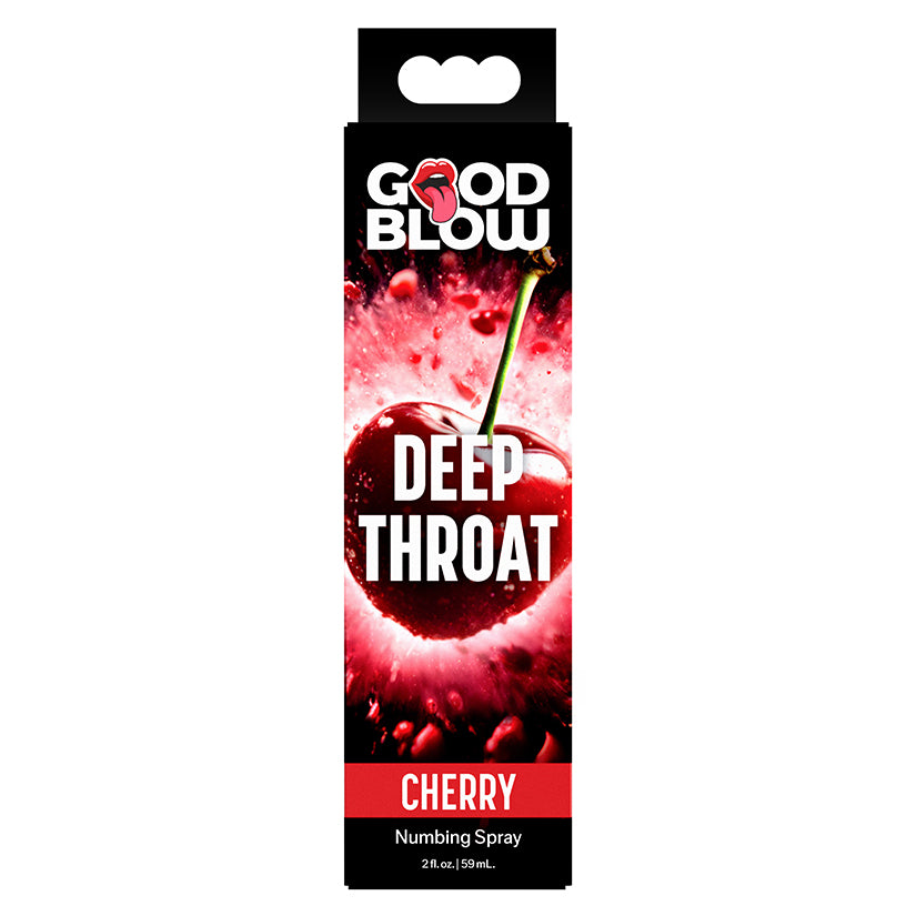 Good Blow Deep Throat Spray-Cherry 2Oz