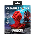 Creature Cocks Dragonspawn Silicone Butt Plug-Medium