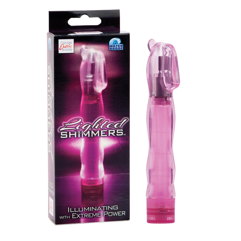 California Exotic Novelties Lighted Shimmers Led Hummer Pink