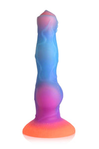 Space Cock Glow-In-The-Dark Silicone Alien Dildo
