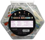 Cocktail Cock Suckers 72Pc Fish Bowl