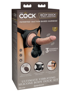 King Cock Elite Ultim Vibe Sili Dock Kit