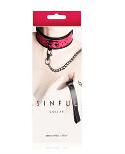 Sinful 2In Collar Pink