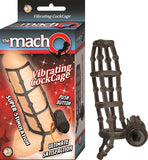 Macho Vibrating Cockcage Black
