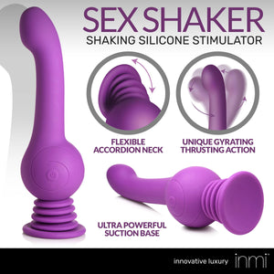 Inmi Sex Shaker Silicone Stimulator Purple