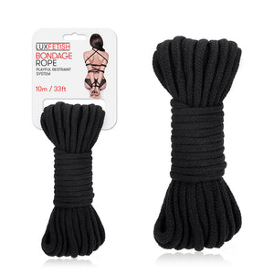Bondage Rope 10M  33Ft - Black