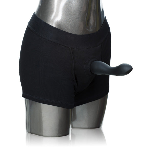 Packer Gear Boxer Brief Harness - Extra Small/Small - Black
