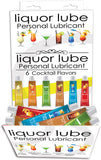 Liquor Lube Assorted Flavors 72 Pcs Display - Display - 6 Cocktail Flavors - 10Ml Tubes