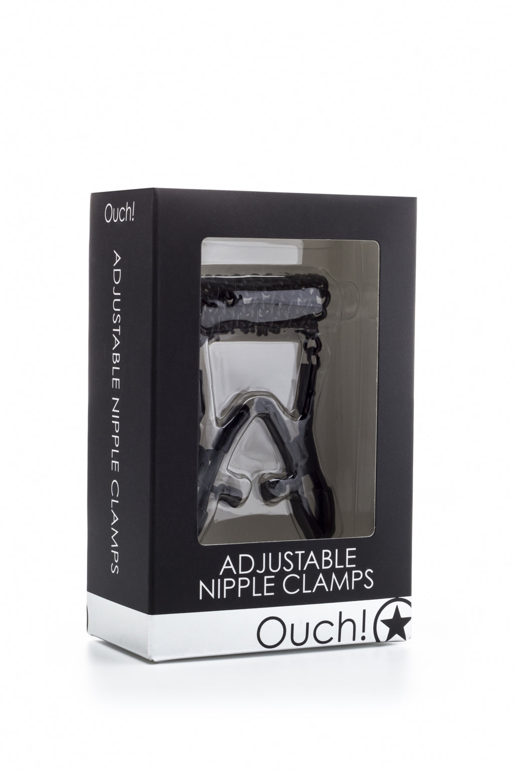 Ouch! Adjustable Nipple Clamps, Black