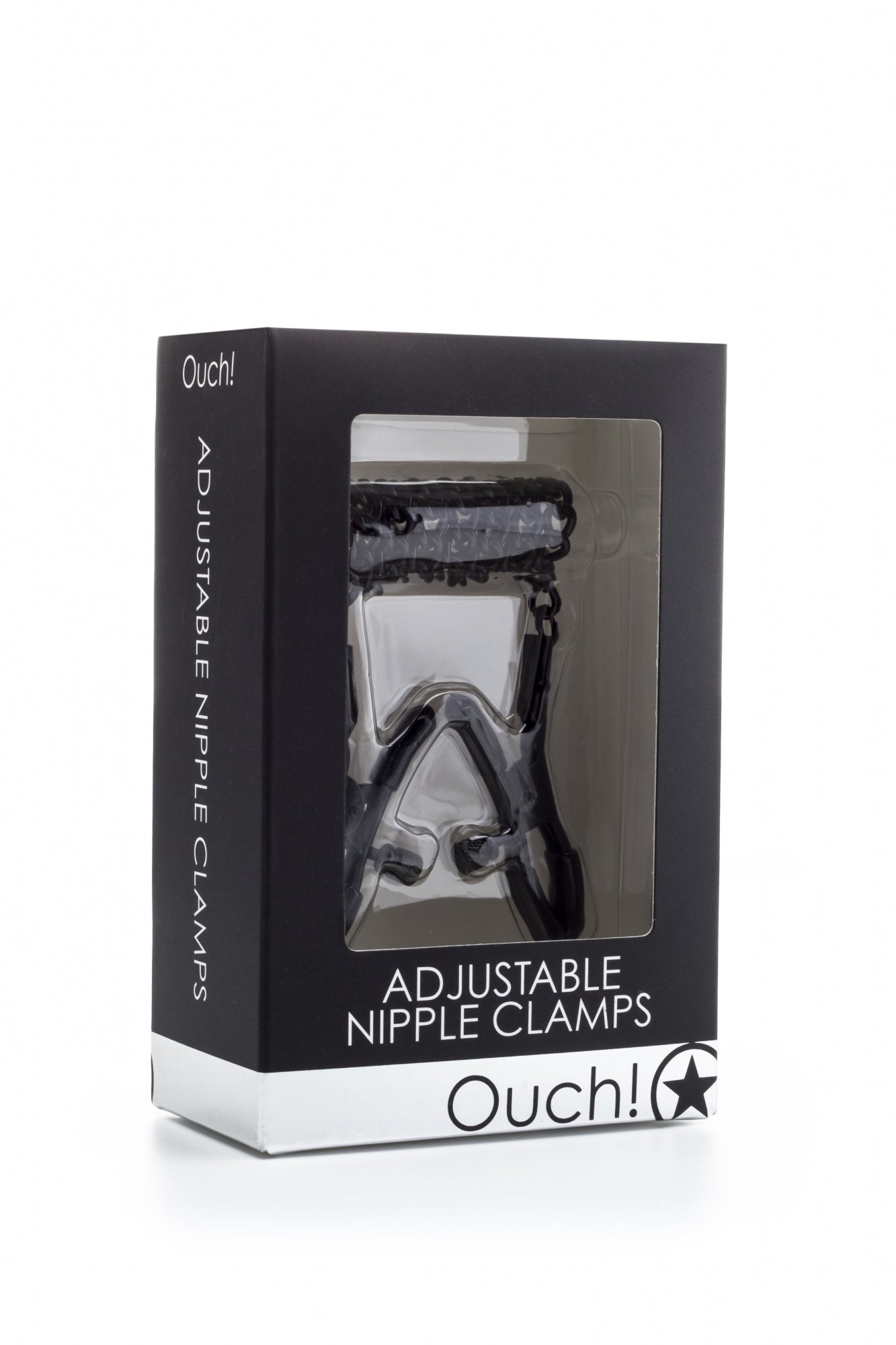 Ouch! Adjustable Nipple Clamps, Black