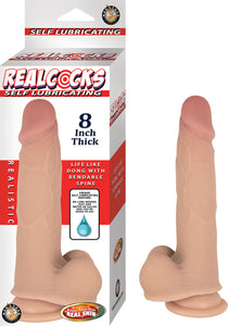 Realcocks Self Lubricating 8&quot; Thick-Fles