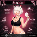 Pink Kitty Bondage Set - White/Pink