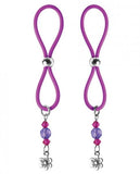 Bijoux De Nip Nipple Halos Flower Charm Purple(D0102H500XU.)