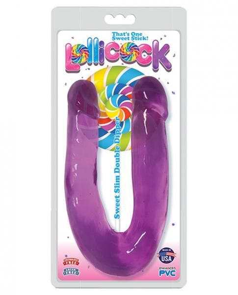 Curve Novelties Lollicock Double Dipper - Grape Ice(D0102H505Ey.)