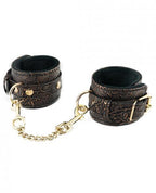 Ankle Restraints Brown Floral Print