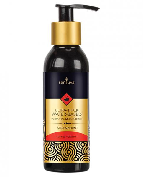Sensuva Ultra Thick Water Based Moisturizer Strawberry 4.23oz(D0102H506VY.)