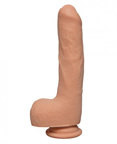 The D 9 Inches Uncut D With Balls Ultraskyn Beige Dildo(D0102H5078G.)