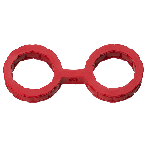 Japanese Bondage Silicone Cuffs Small Red(D0102H507Dv.)