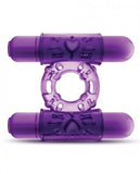 Double Play Dual Vibrating Cock Ring Purple(D0102H509YA.)