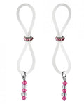 Bijoux De Nip Nipple Halos Pink Gem Slider Pink Clear(D0102H50AD7.)
