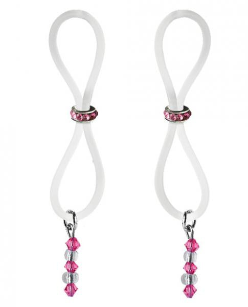 Bijoux De Nip Nipple Halos Pink Gem Slider Pink Clear(D0102H50AD7.)