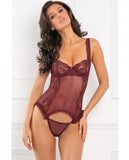 Grand Finale 2Pc Ruffle Teddy Burg S/M