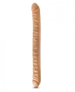 Dr. Skin - 18In Double Dildo - Mocha