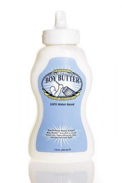 Boy Butter H2O Lubricant 9oz Squeeze Bottle(D0102H522BY.)
